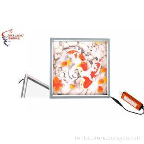 SMD3014 180 3D 10 W LED Panel DC 220V , cold white 6000K LE